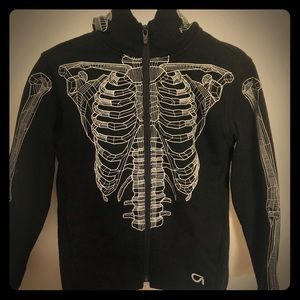 Boys Gap Fit Skeleton Hoodie